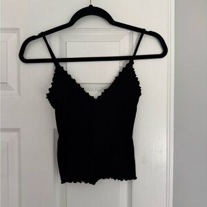 Free People Black Camisole Top